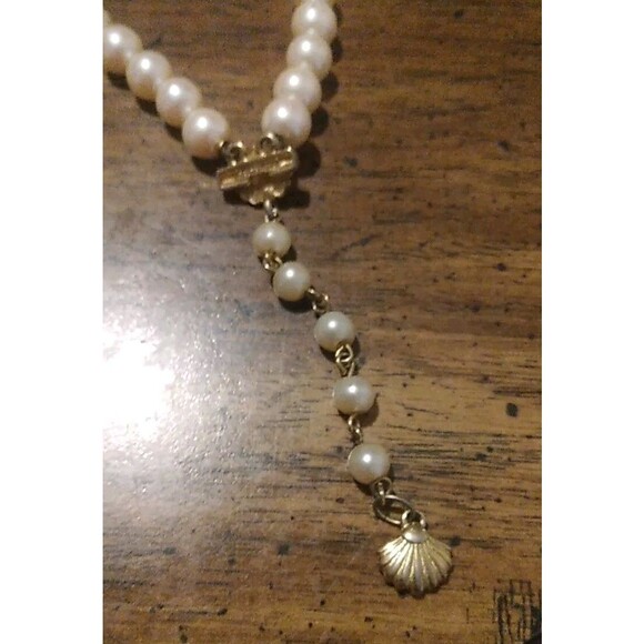 Richelieu Elegant Swarovski Rhinestone & Faux Pearl Signed Vintage Chocker - Picture 6 of 7